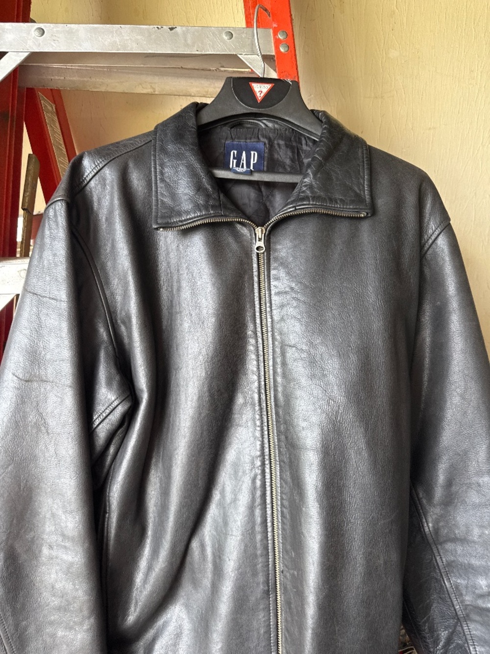 Gap leather jacket